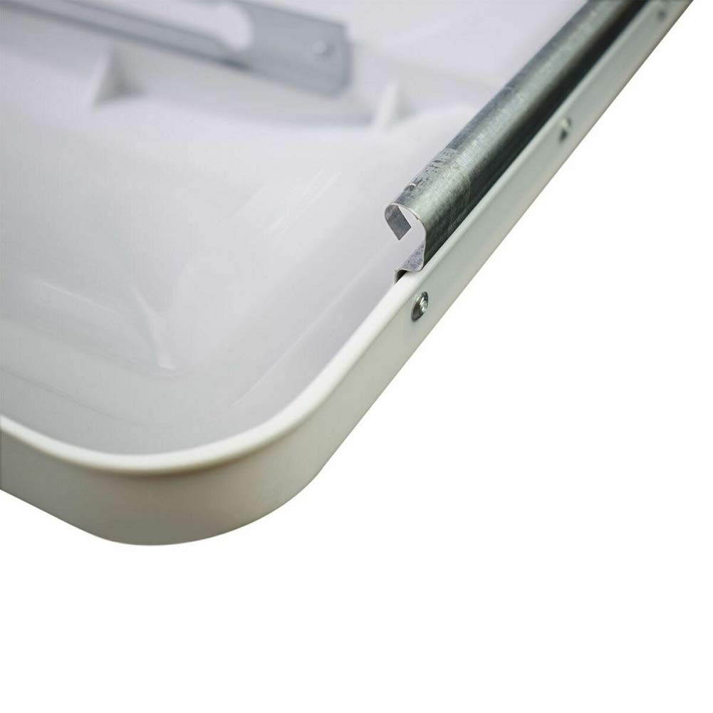 White 14" x 14" RV Roof Vent Lid Replacement 2 Pack E7786