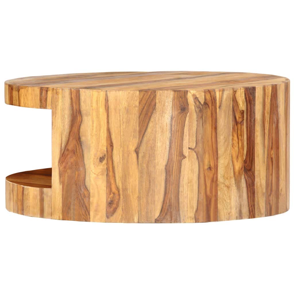 Natural Solid Sheesham Wood Coffee Table V408