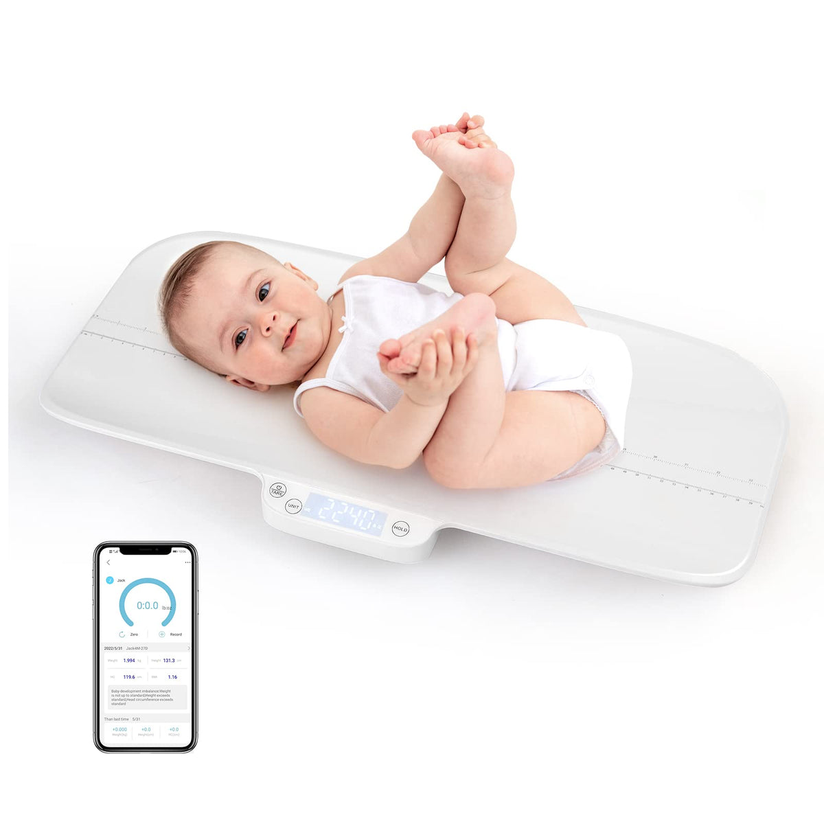 66lb Digital Baby and Pet Scale with Hold Function M199352