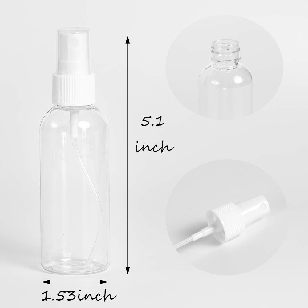 3 Pack 2.7oz Travel Spray Bottle D4830