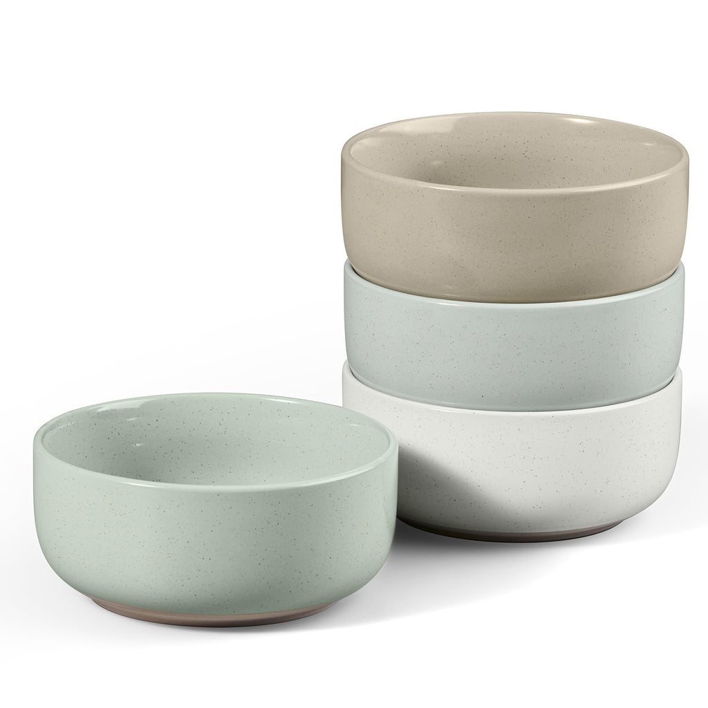 Ceramic Soup Bowls Set of 4, 27oz Multicolor O129492