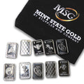 .999 Pure Silver Bars with Jewelry Pouch O8386