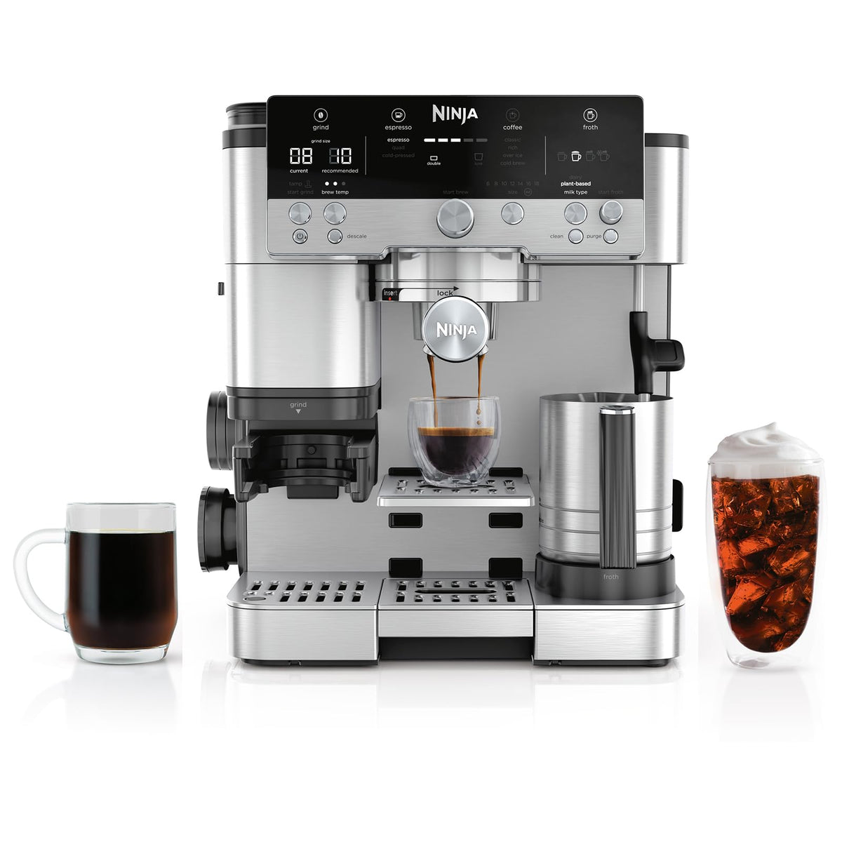 3-in-1 Espresso Drip Coffee & Cold Brew Machine W472