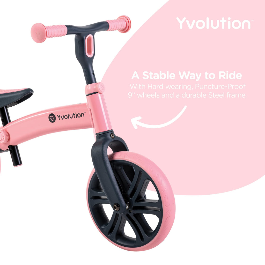 9" Balance Bike with Dual Rear Wheels Z4821