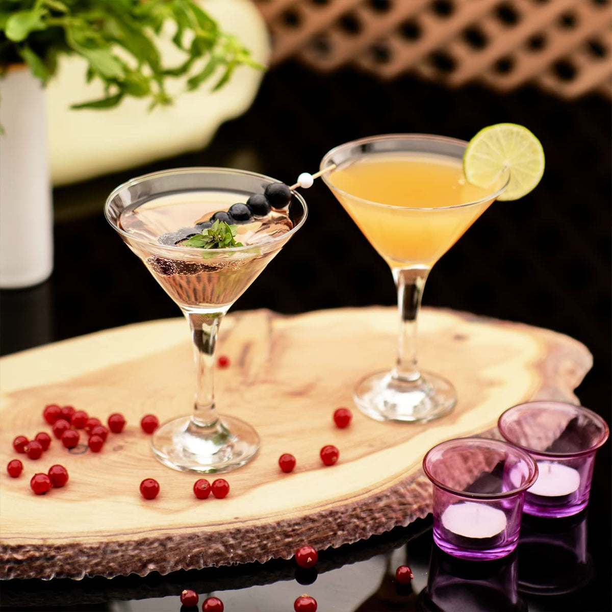 6oz Martini Glasses A1022