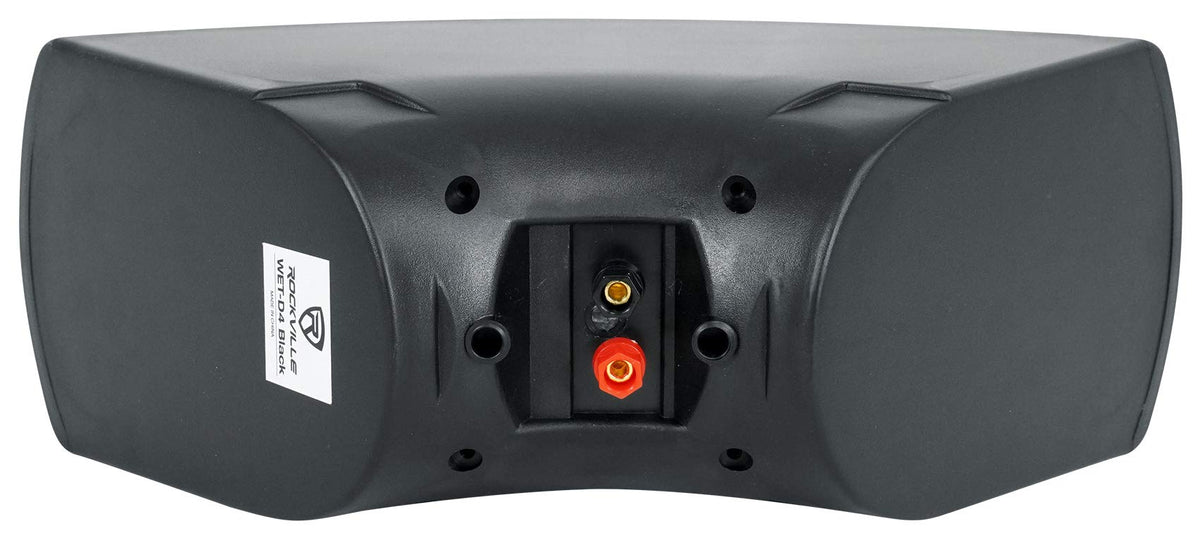 Black Dual 4" Indoor/Outdoor 70V Speaker, 2-Pack W5117