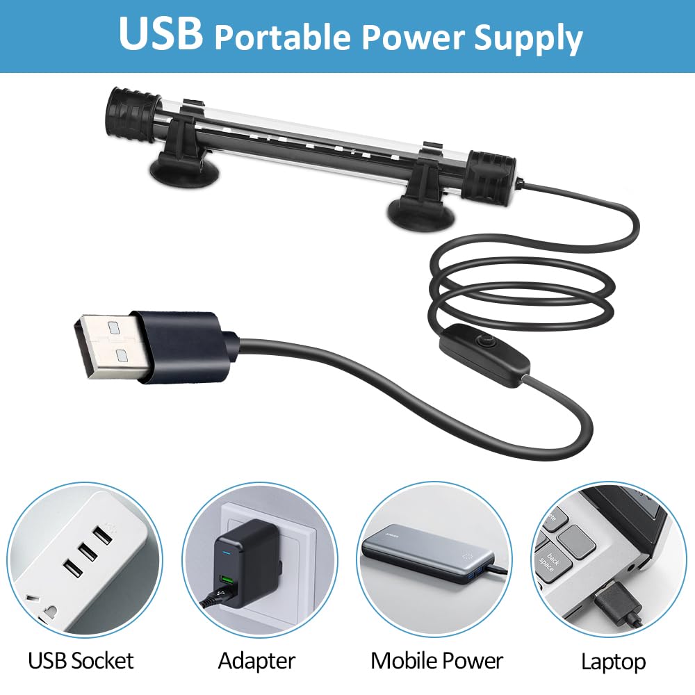 3 W Underwater USB Aquarium Light L119239