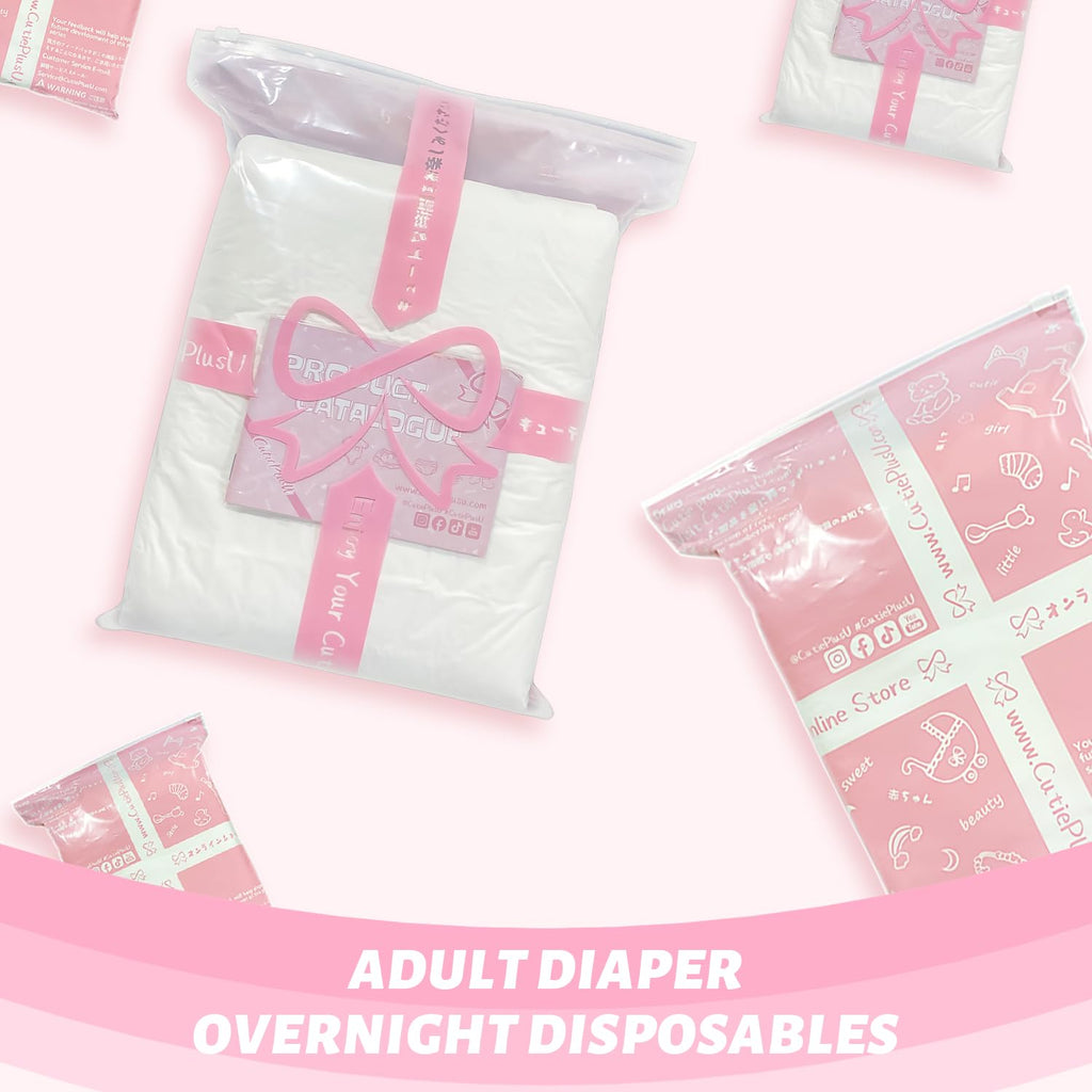 White Medium Diaper 2 Pieces S334