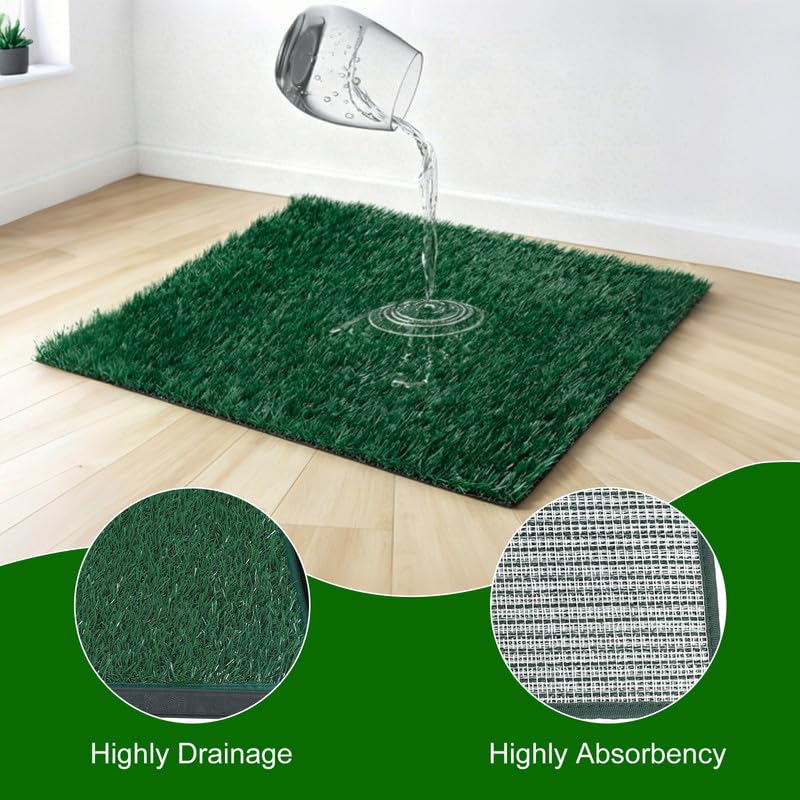 20x25 Inch Dog Grass Pad with Tray G90537