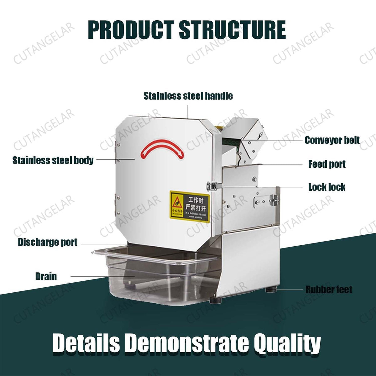 Compact Electric Vegetable Cutter J685