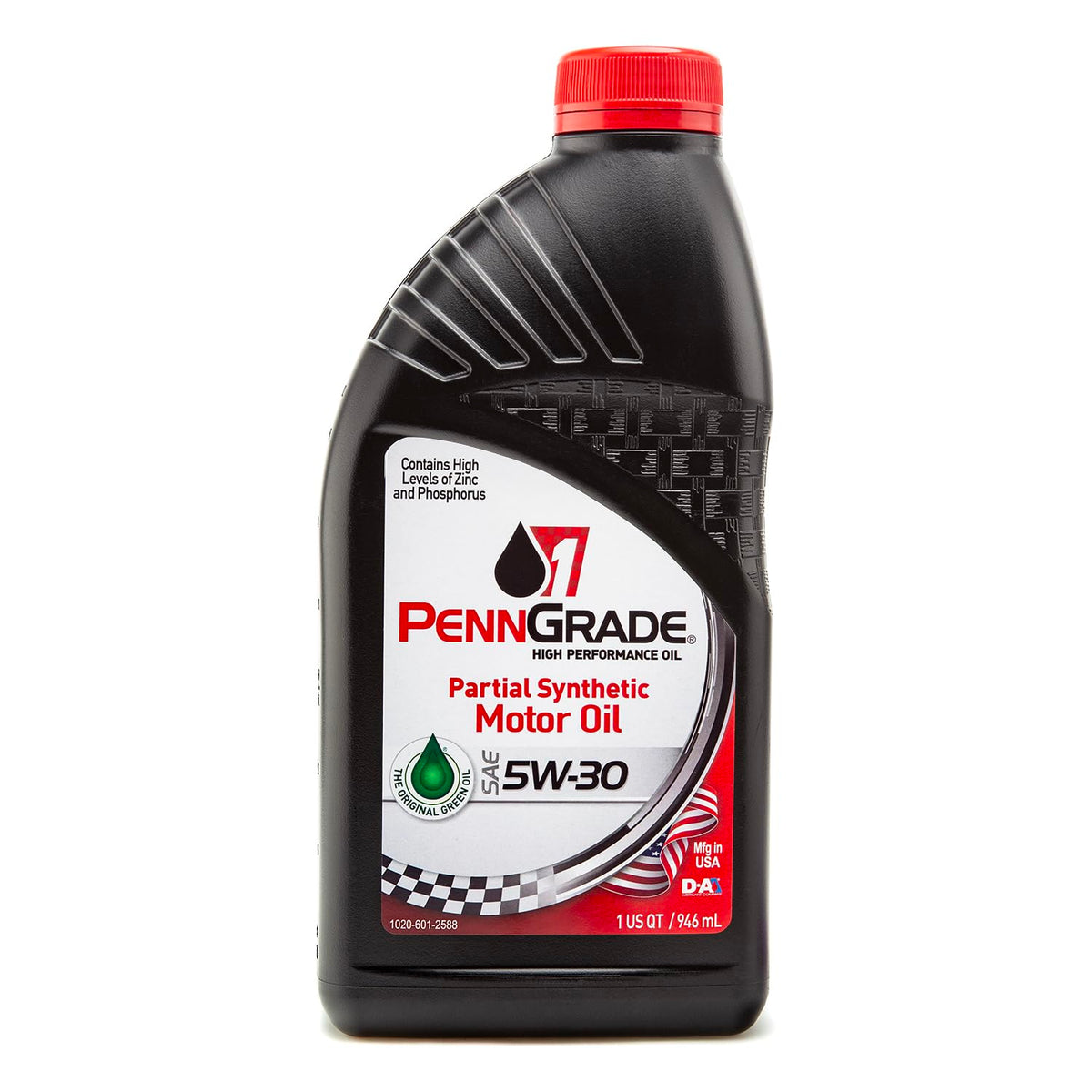 Synthetic Blend High Performance Oil SAE 5W-30 1 Quart (12 Pack) U5053
