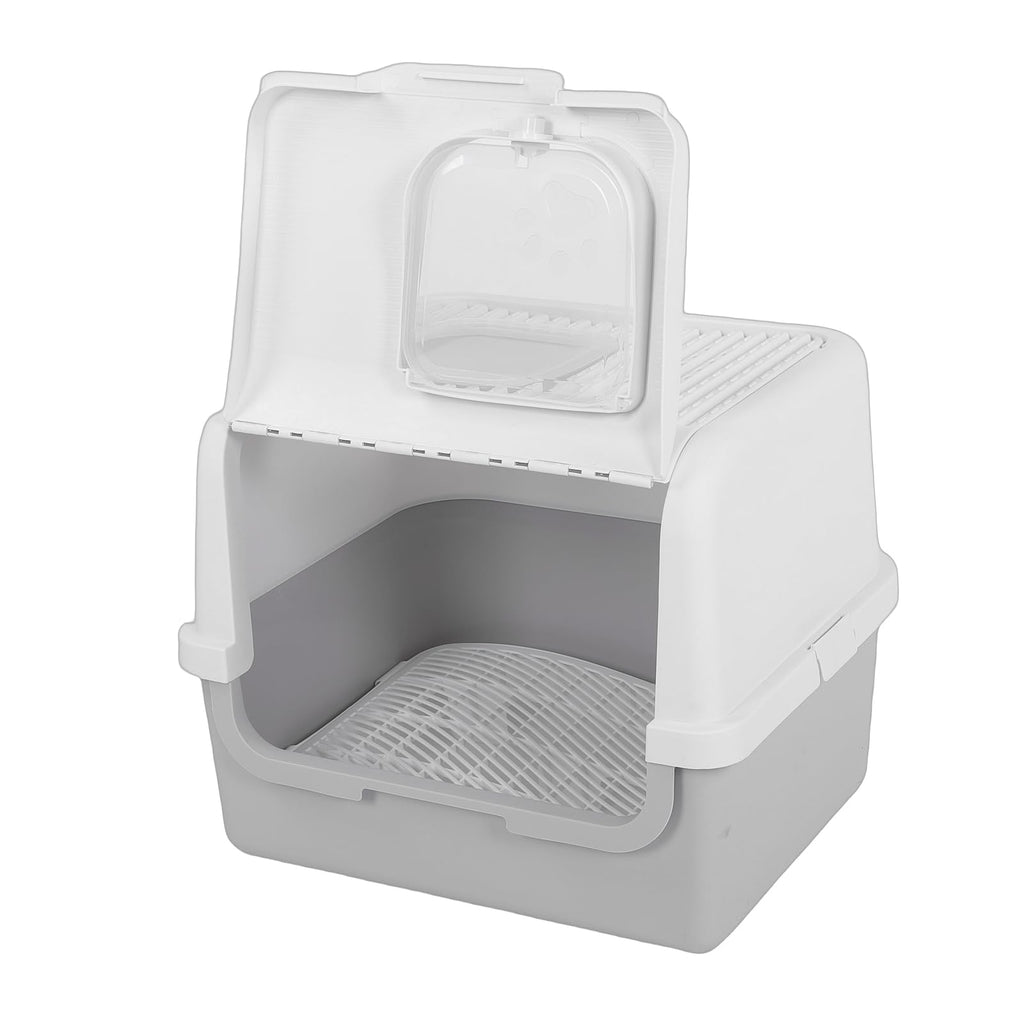 Enclosed Cat Litter Box with Lid Scoop T591140