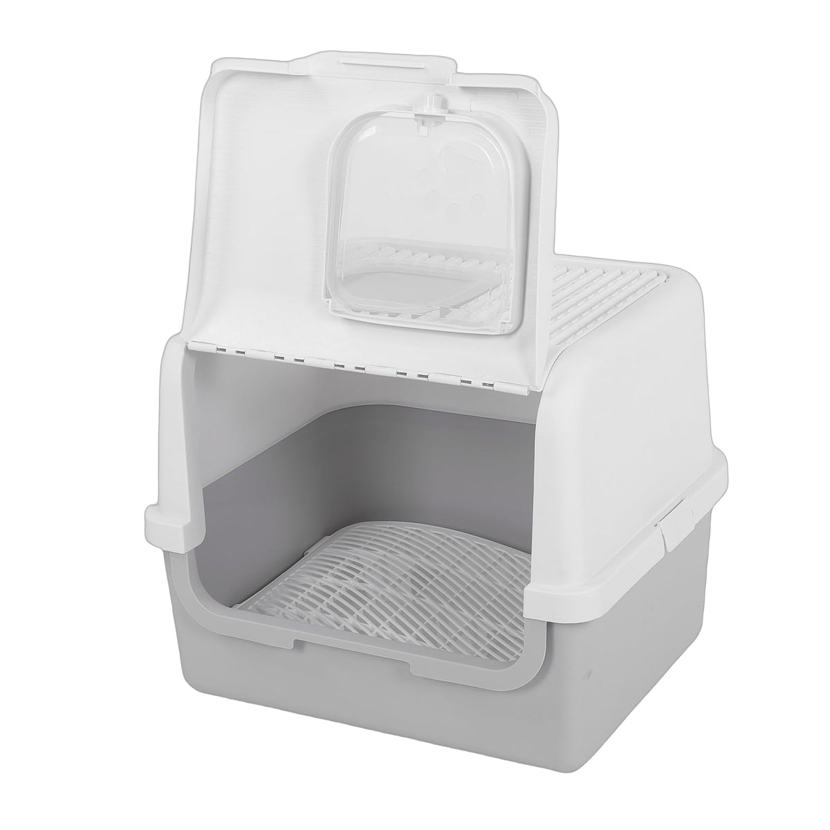 Enclosed Cat Litter Box with Lid Scoop T591140