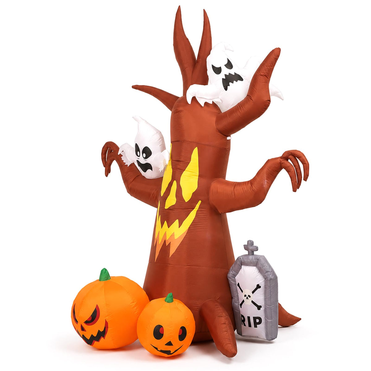 8FT Inflatable Ghost Tree Decoration L301