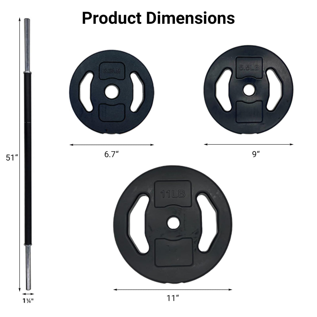 Adjustable Barbell Weight Set U803704