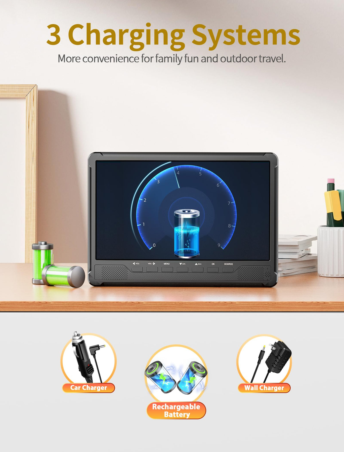 10.7" IPS Flat Screen TV I295