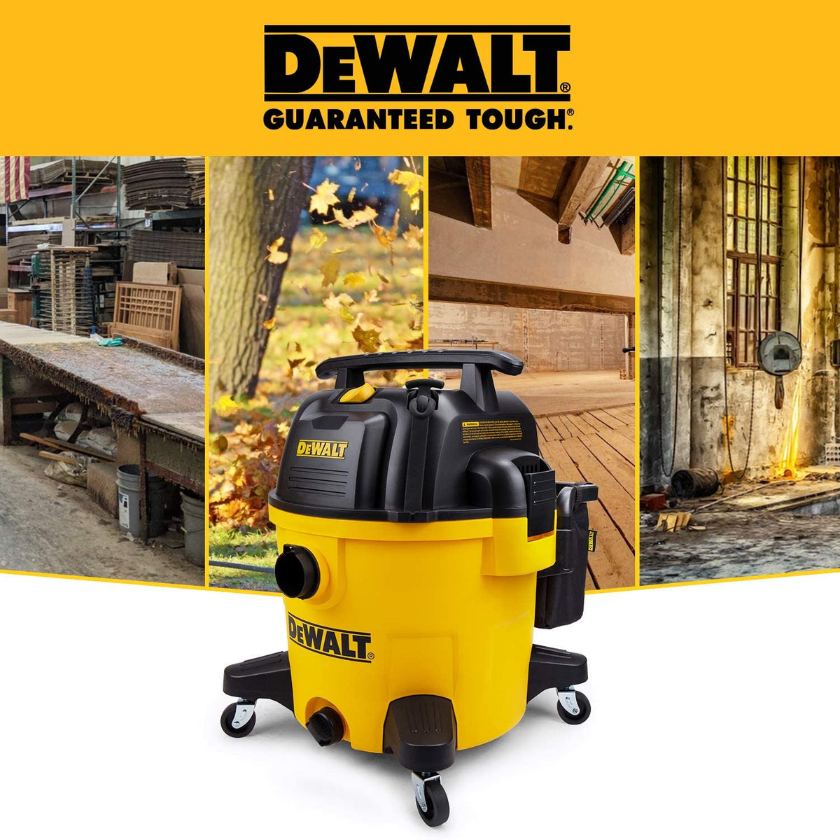 10 Gallon Wet Dry Shop Vacuum with Attachments R82487