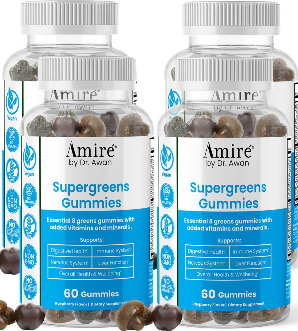 Super Greens Gummies Fruits & Veggies Supplement 240ct G7383