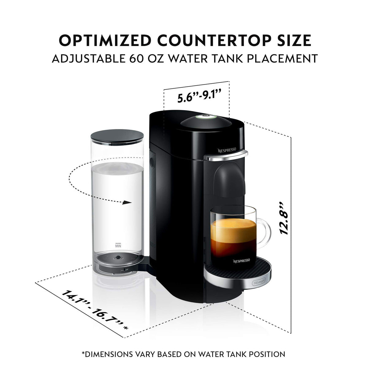 Black Coffee & Espresso Maker Q16104