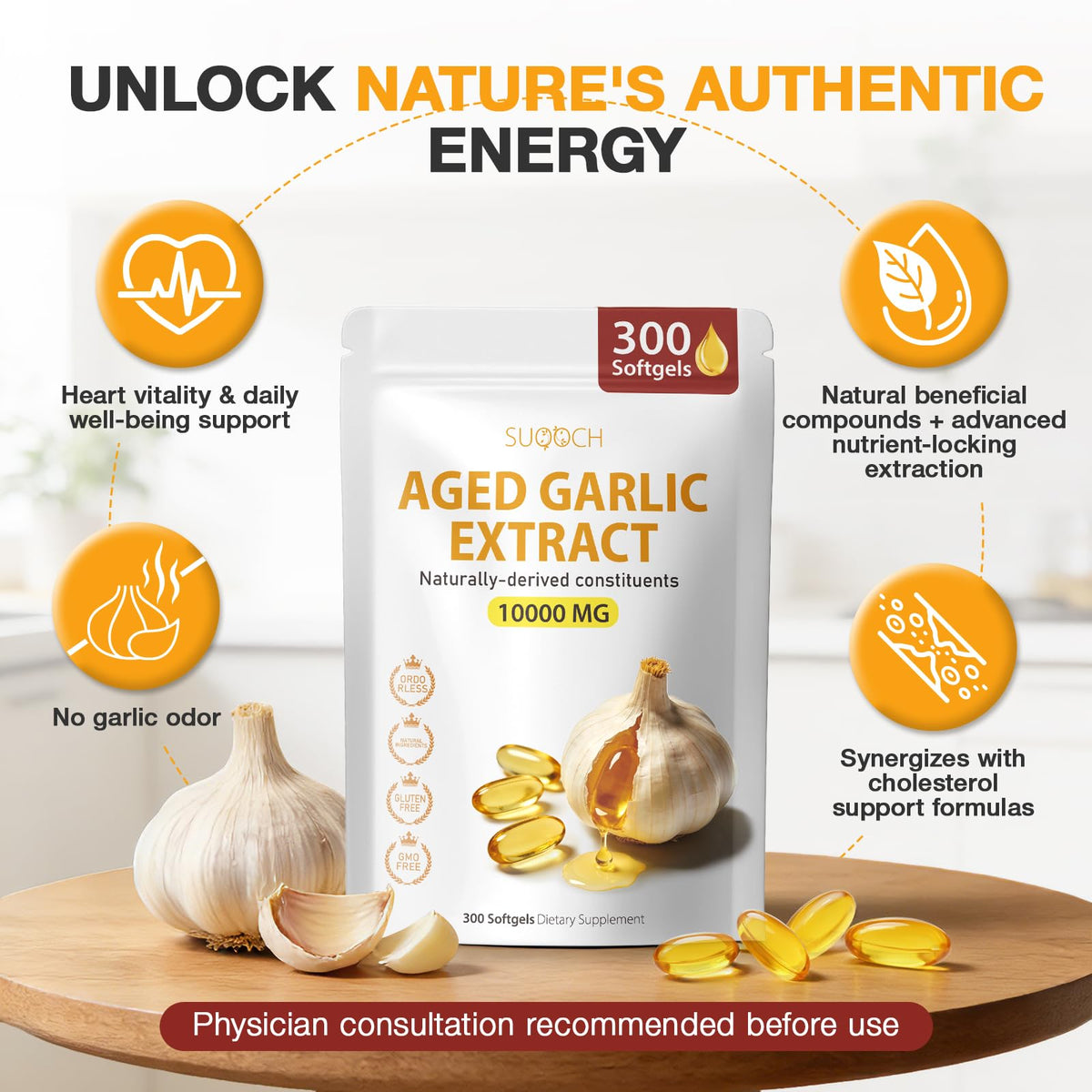 Aged Garlic Extract Softgels A760