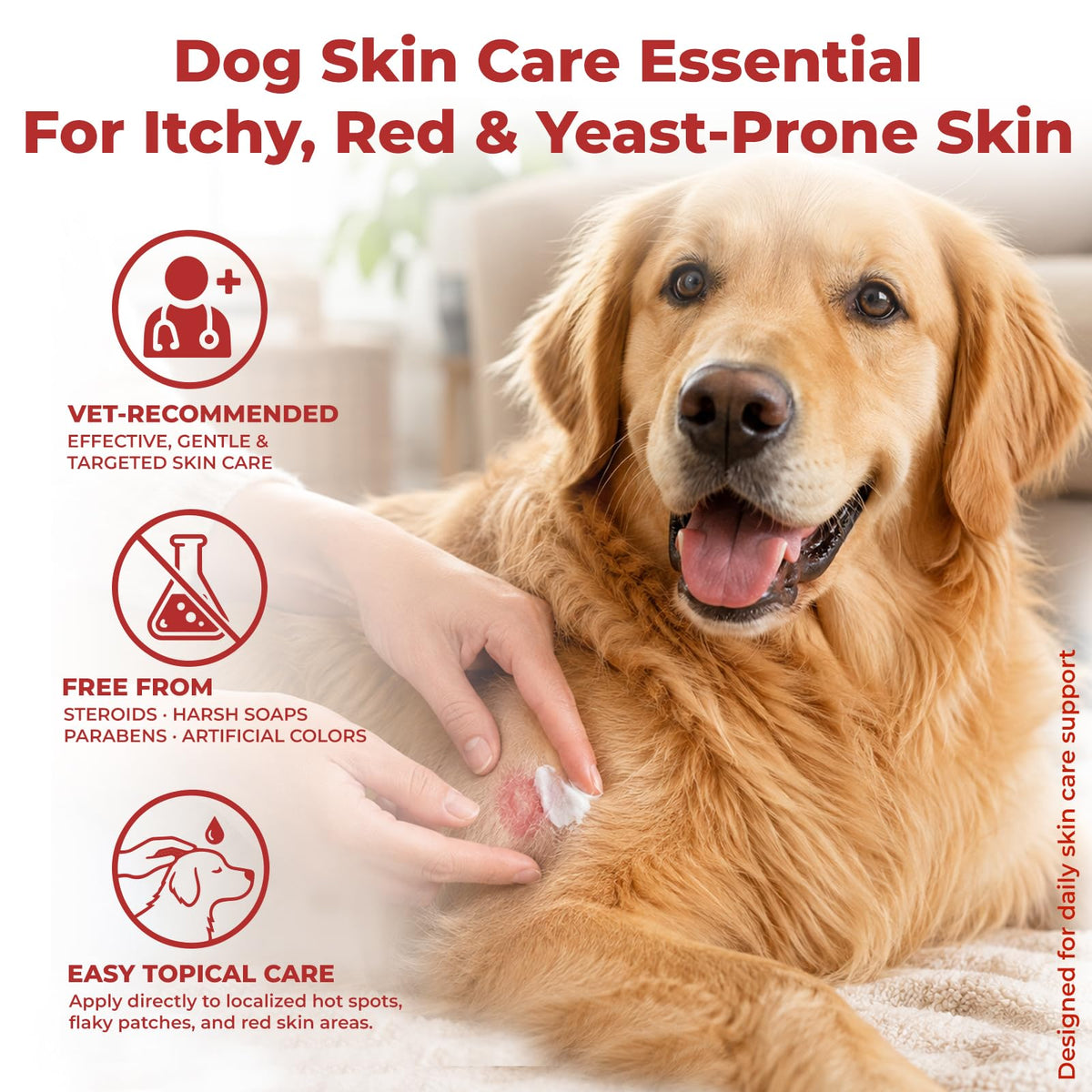 Dog Yeast Infection Treatment 4.23oz K5059