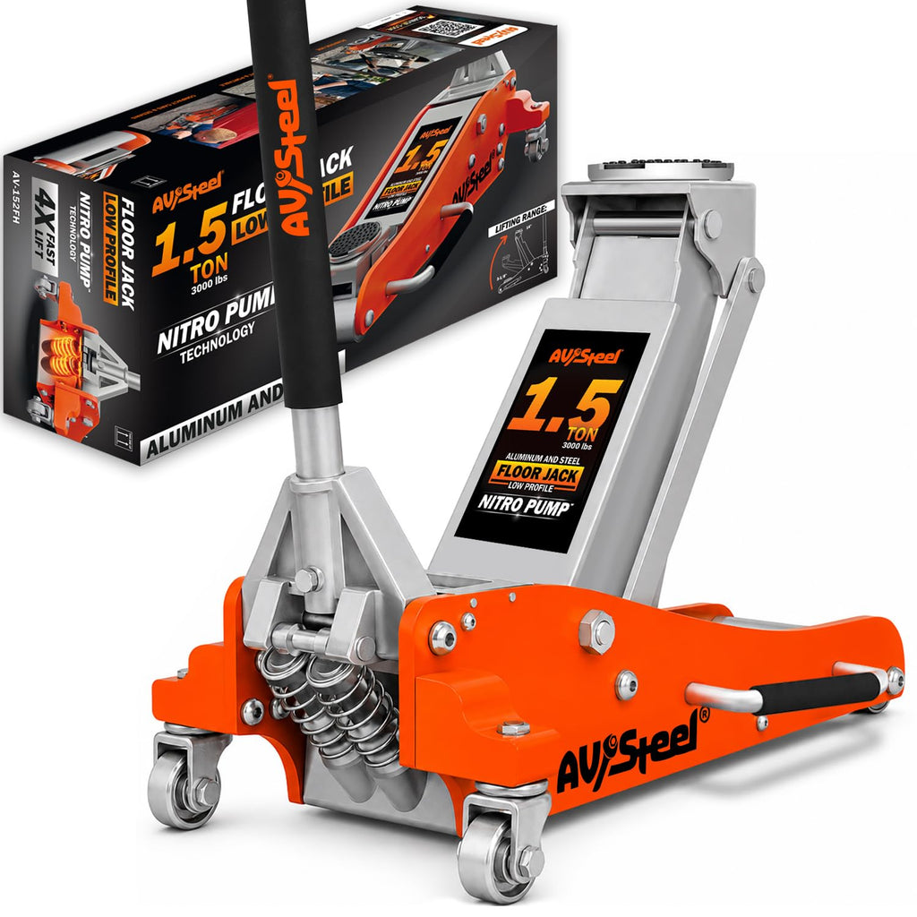 1.5 Ton Aluminum Steel Low Profile Hydraulic Floor Jack J6337