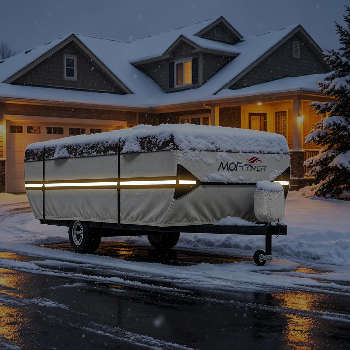 9 Layers Waterproof 14-16ft Pop Up Camper Cover R6312