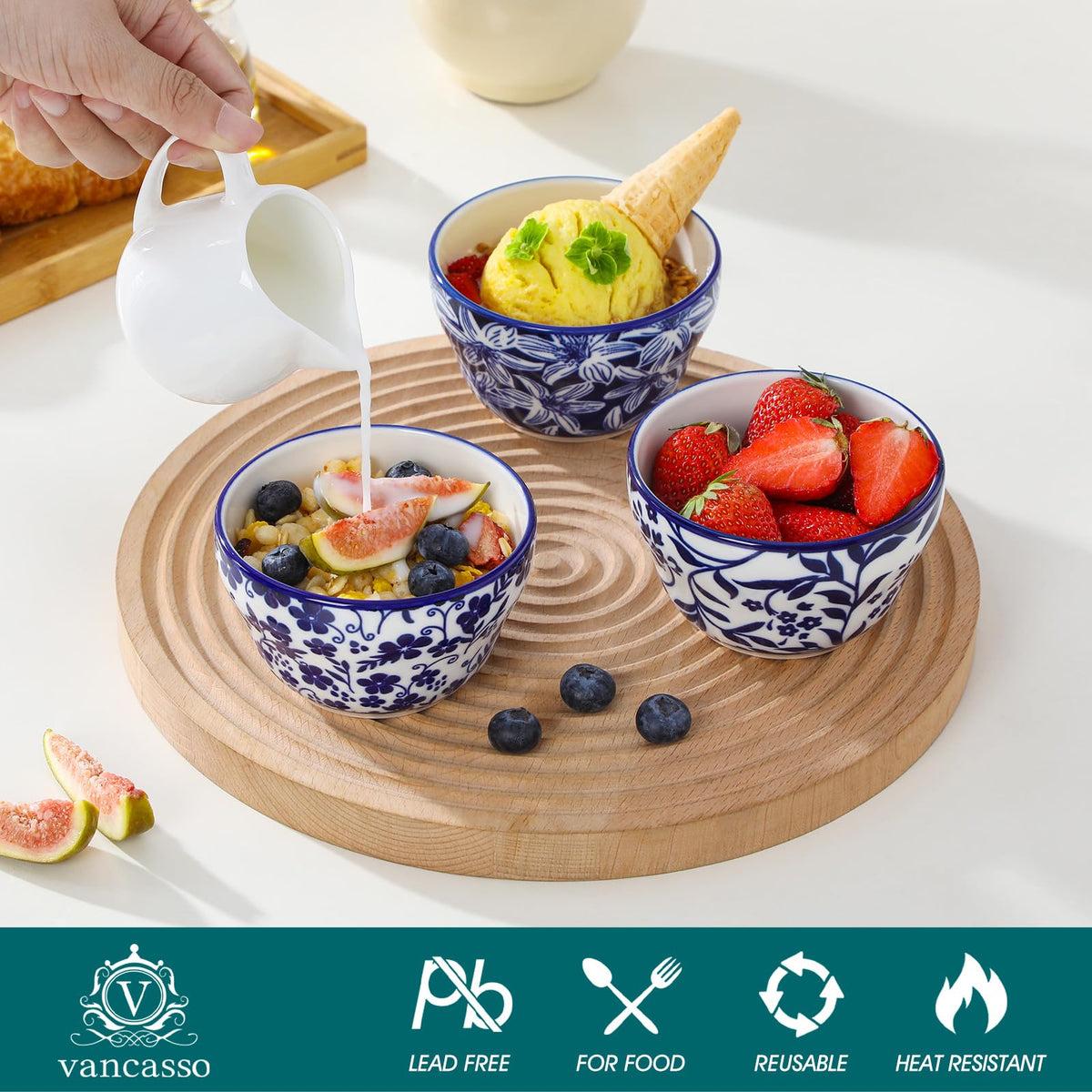 12-Piece Porcelain Bowl & Mug Set R863052