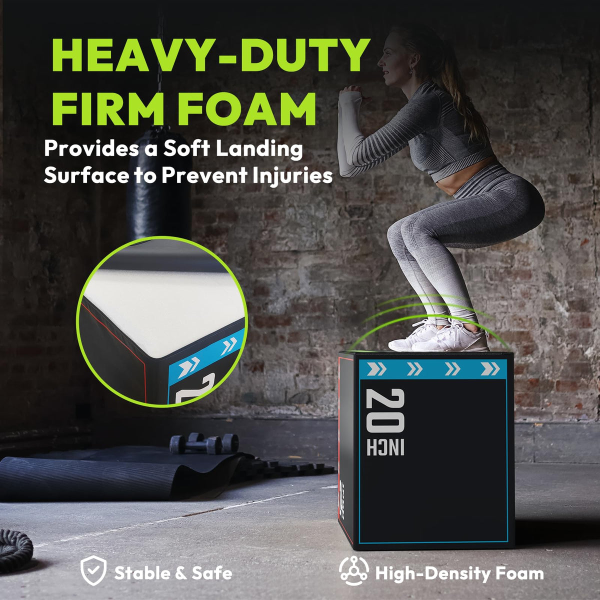 3-in-1 Plyometric Box B96127