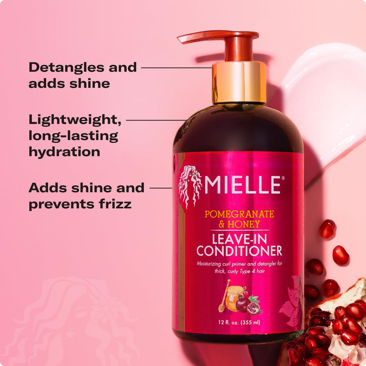 Pomegranate & Honey Leave-In Conditioner, 12 Fl Oz F2662