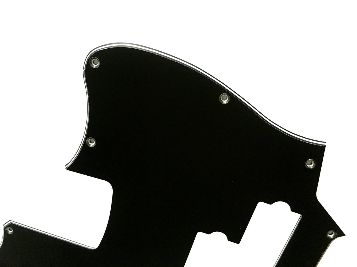 3 Ply Black Guitar Pickguard V513