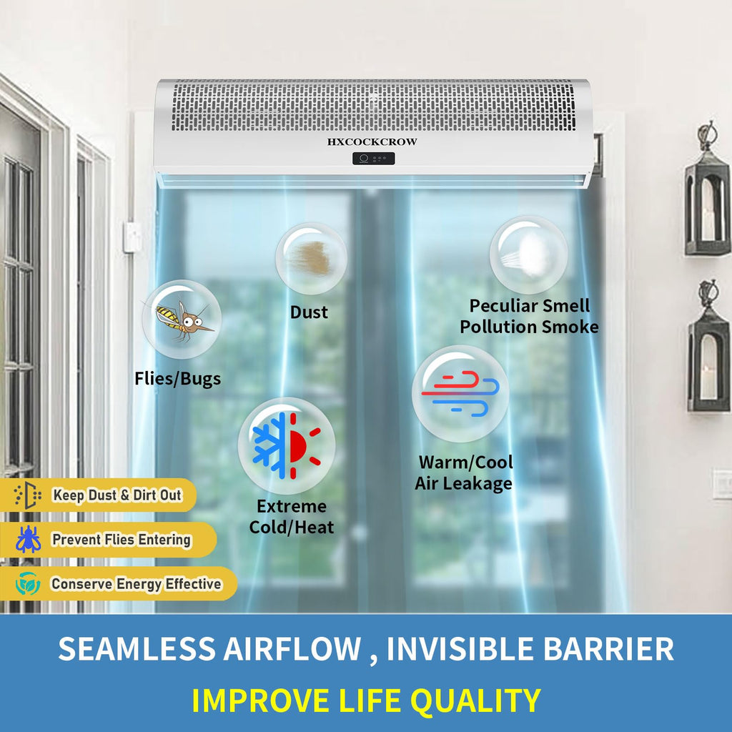 36 Inch Wall Mounted Air Curtain E9415