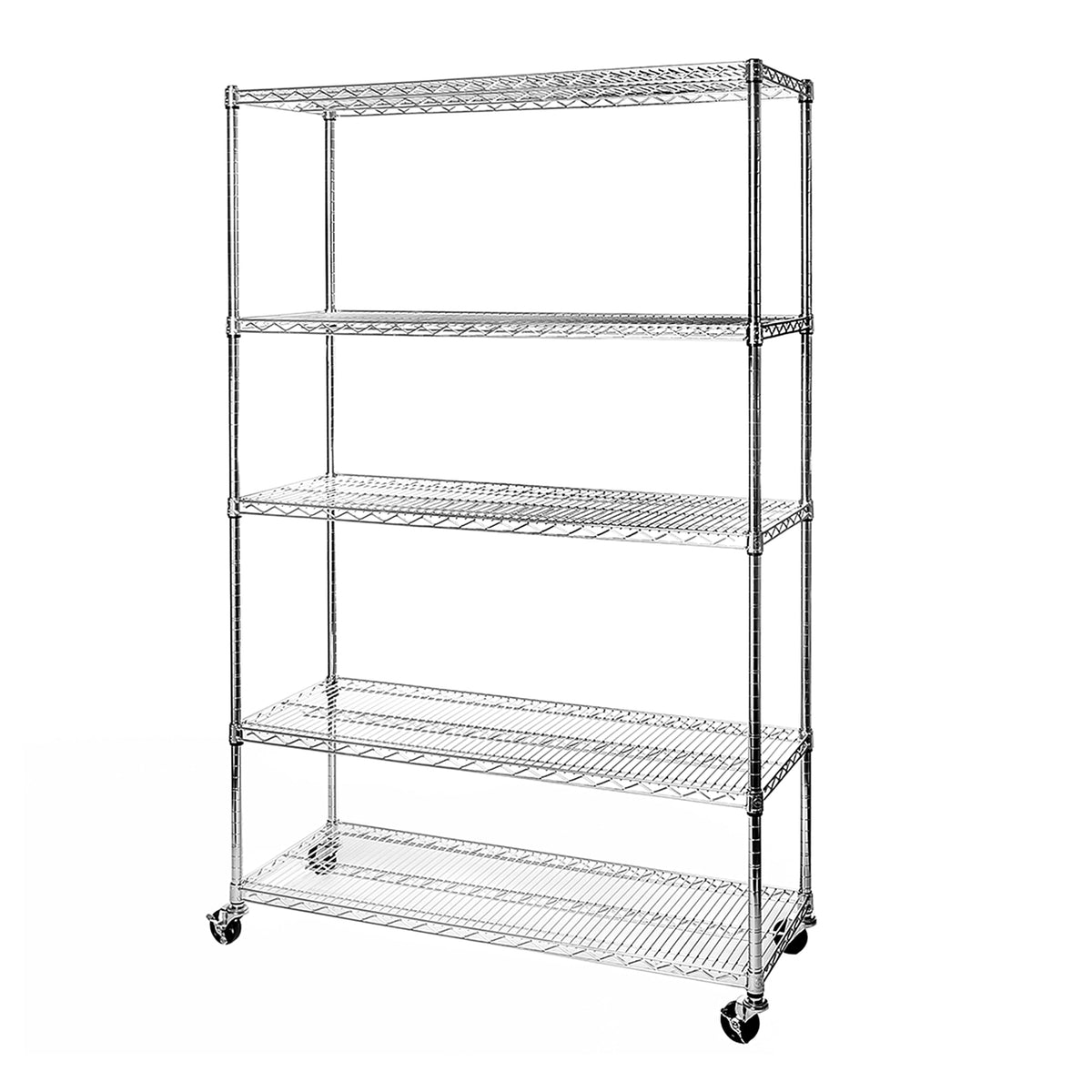 5-Tier Solid Steel Wire Shelving Rack R7192