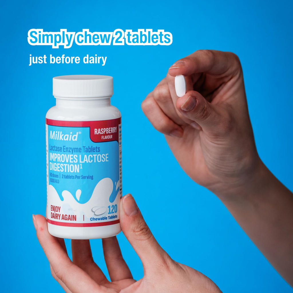 Chewable Lactase Enzyme Tablets 4 x 120 B4159