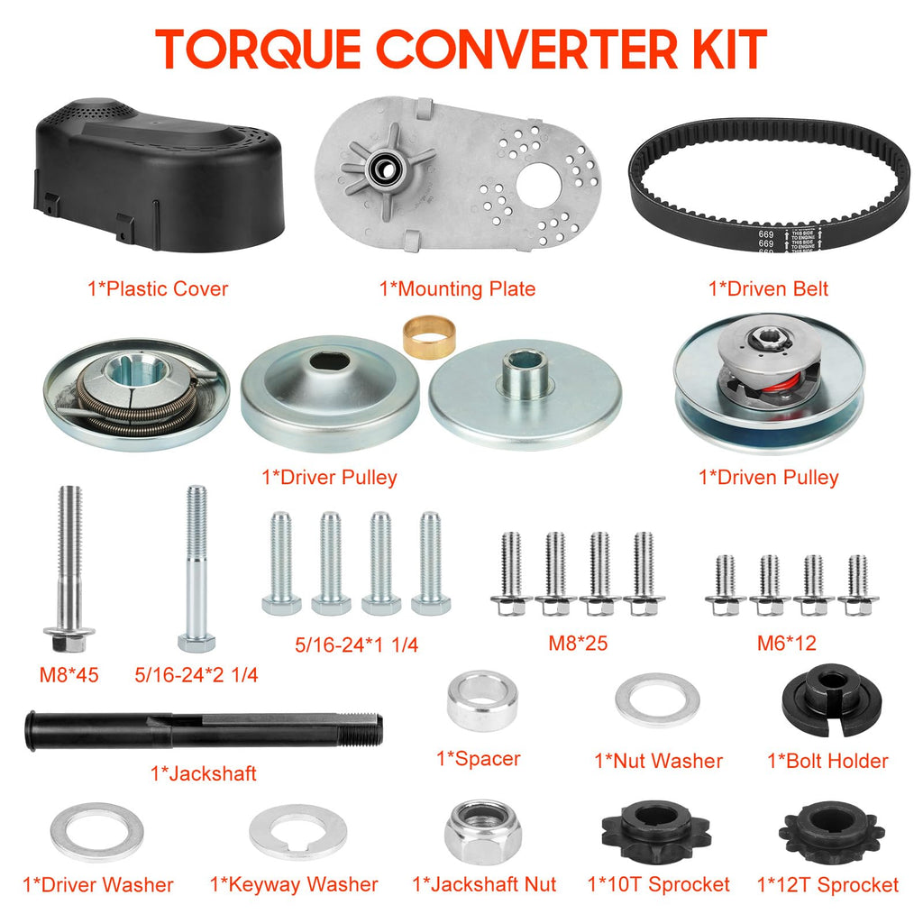 212CC Torque Converter 30 Series Q1095