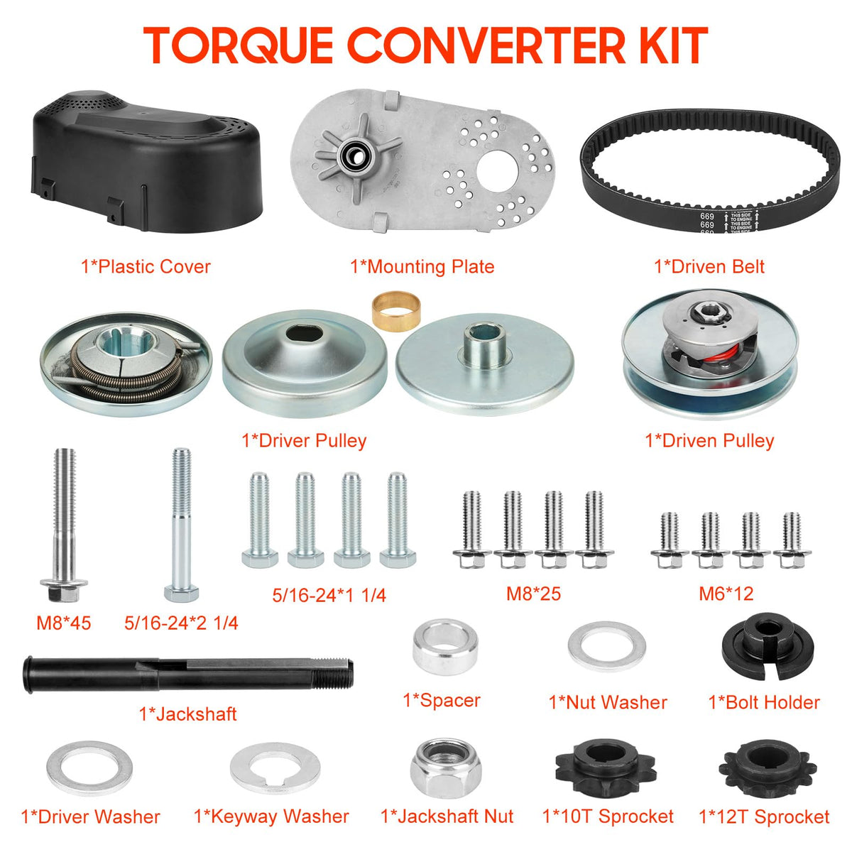 212CC Torque Converter 30 Series Q1095