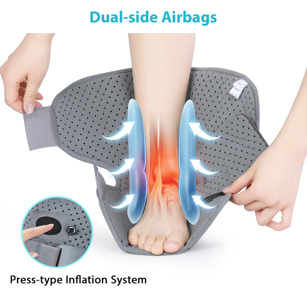 Orthopedic Walking Boot Gray-Large V1875