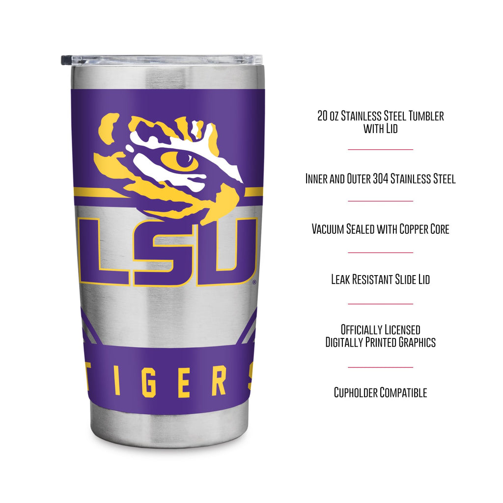 20oz Stainless Steel Tumbler with Lid V6498