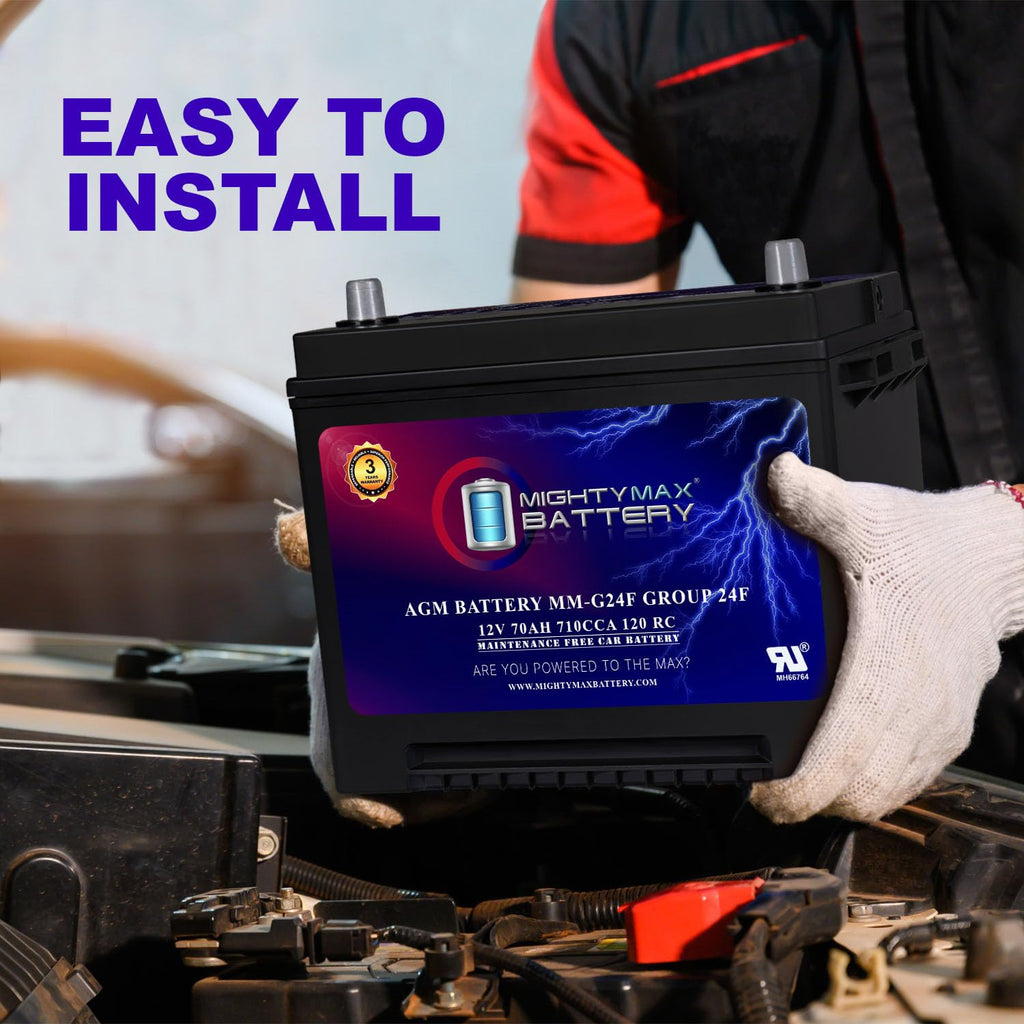 12V 70Ah AGM Replacement Battery T51107
