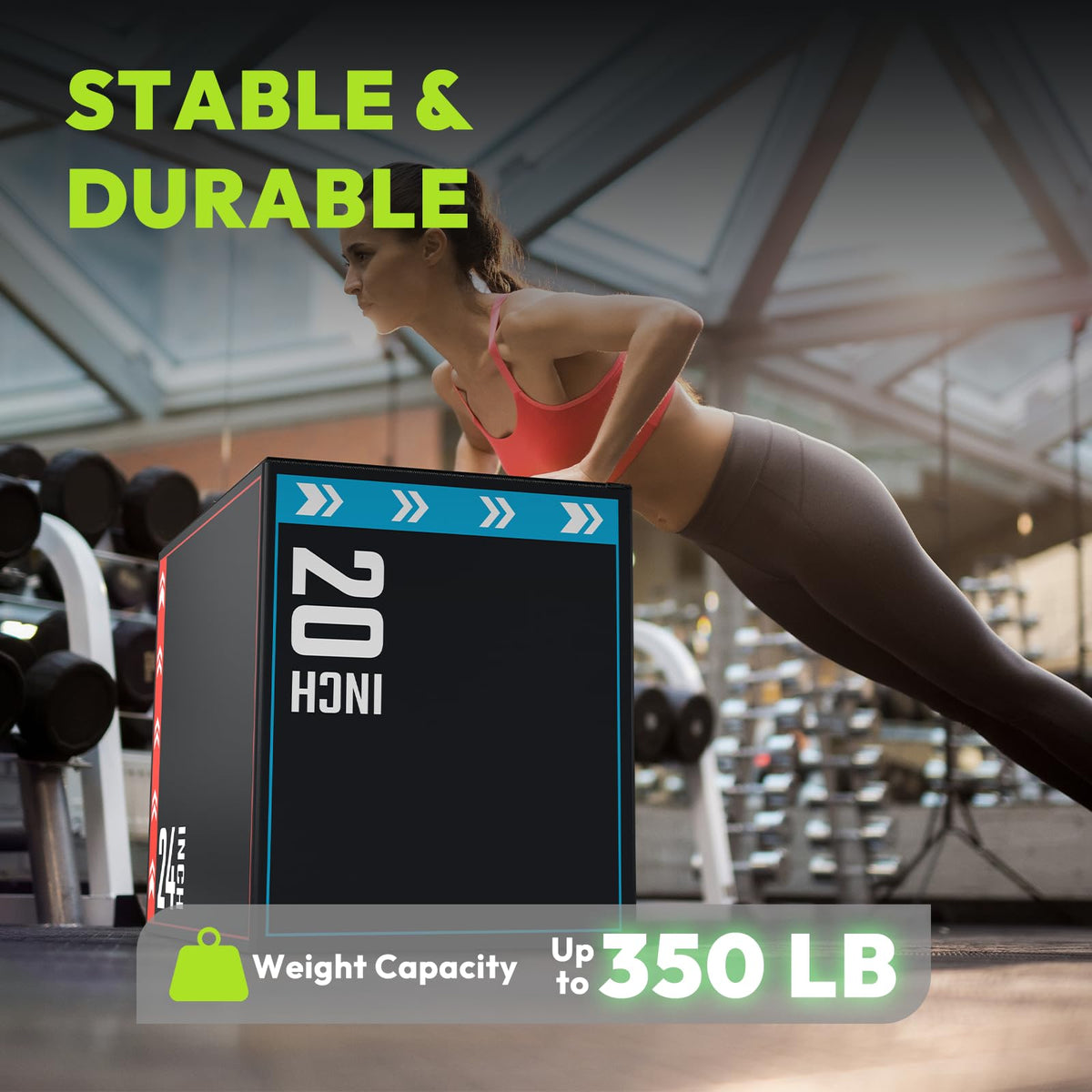 3-in-1 Plyometric Box B96127