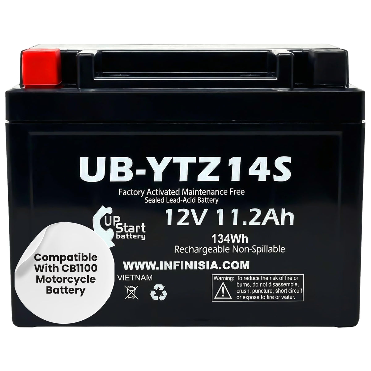 12V 11.2Ah Battery W5214