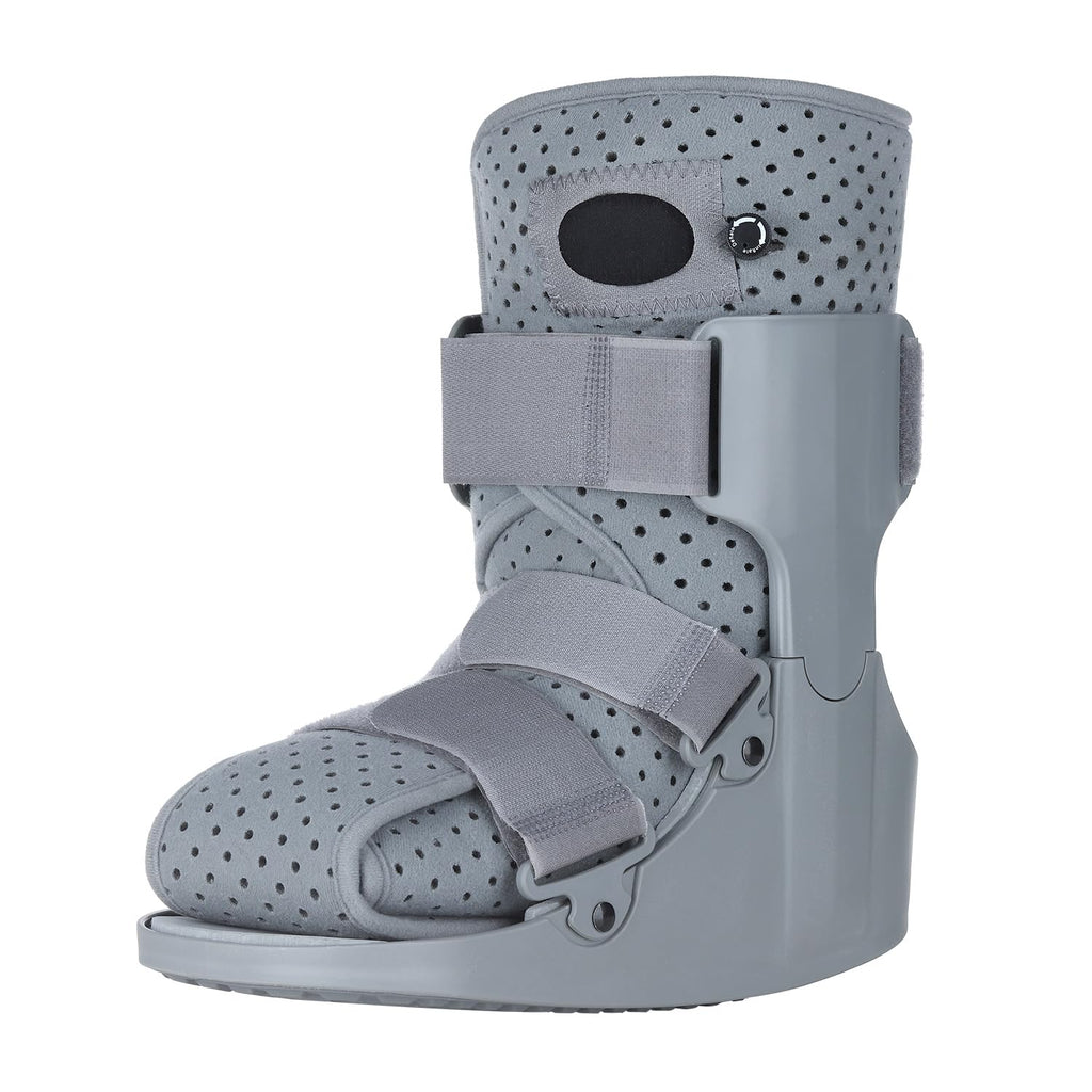 Orthopedic Walking Boot Gray-Large V1875