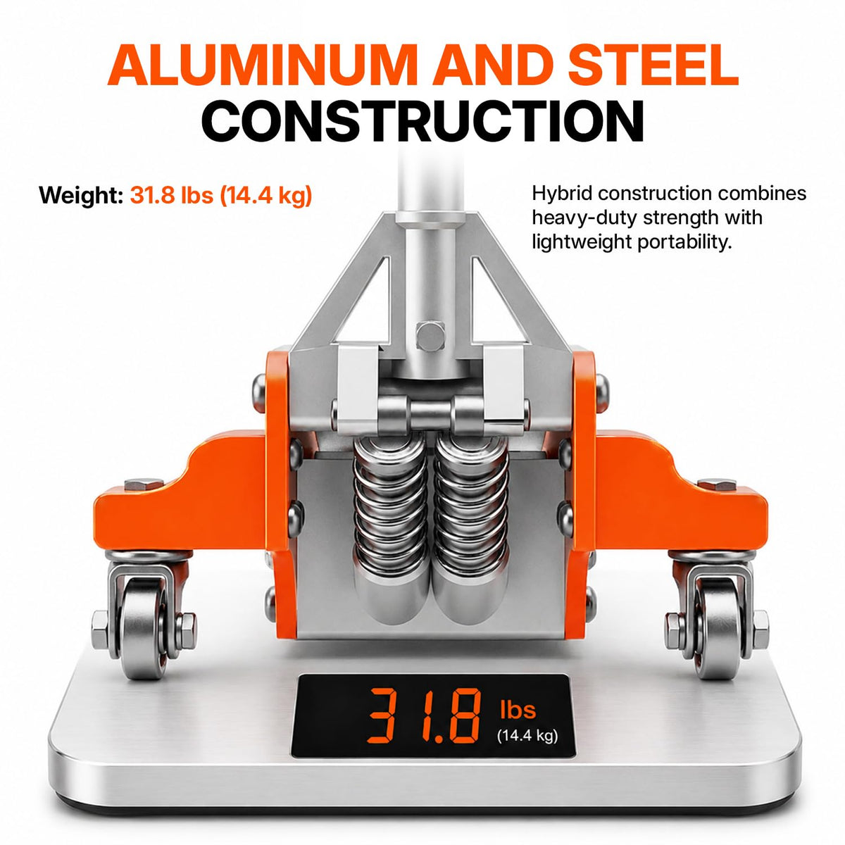 1.5 Ton Aluminum Steel Low Profile Hydraulic Floor Jack J6337