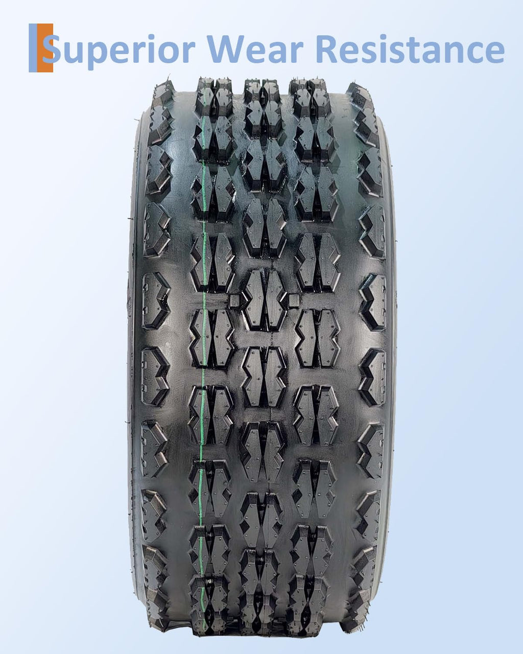 19x7-8 4 Ply Tubeless ATV UTV Tires Set of 2 M6415