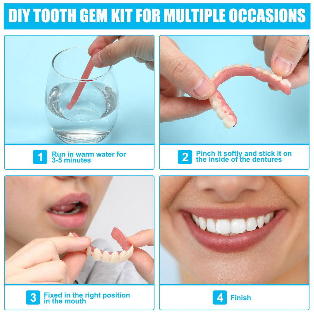 16 Pcs Dentures DIY Repair Kit F987227