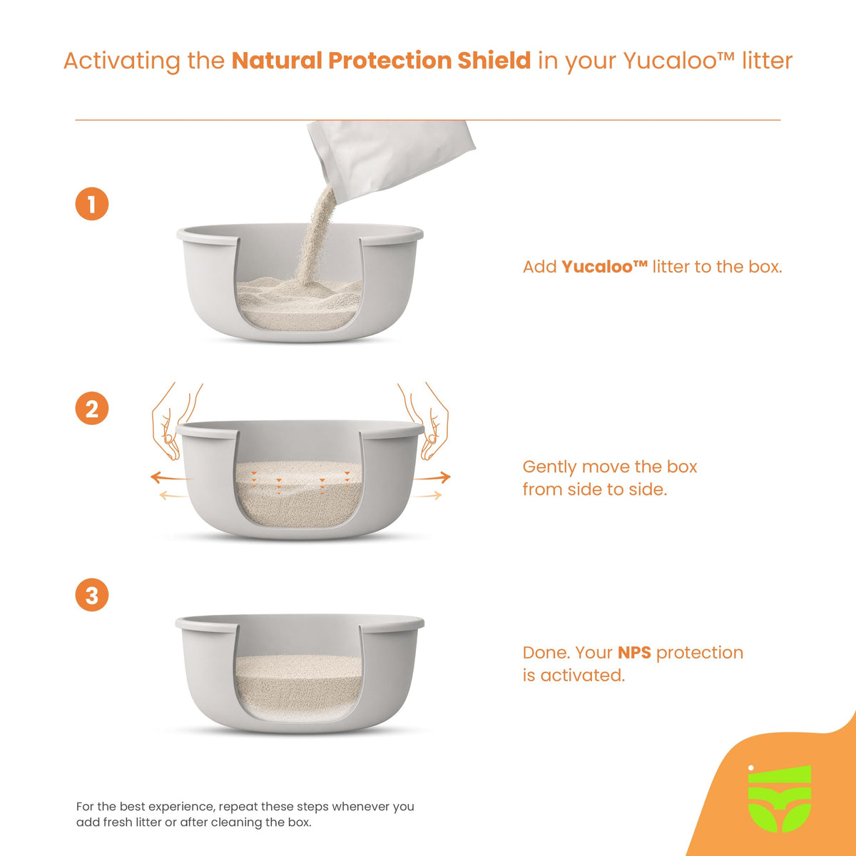 Natural Cat Litter 100% Cassava Small Grains Unscented 10 lbs U14360