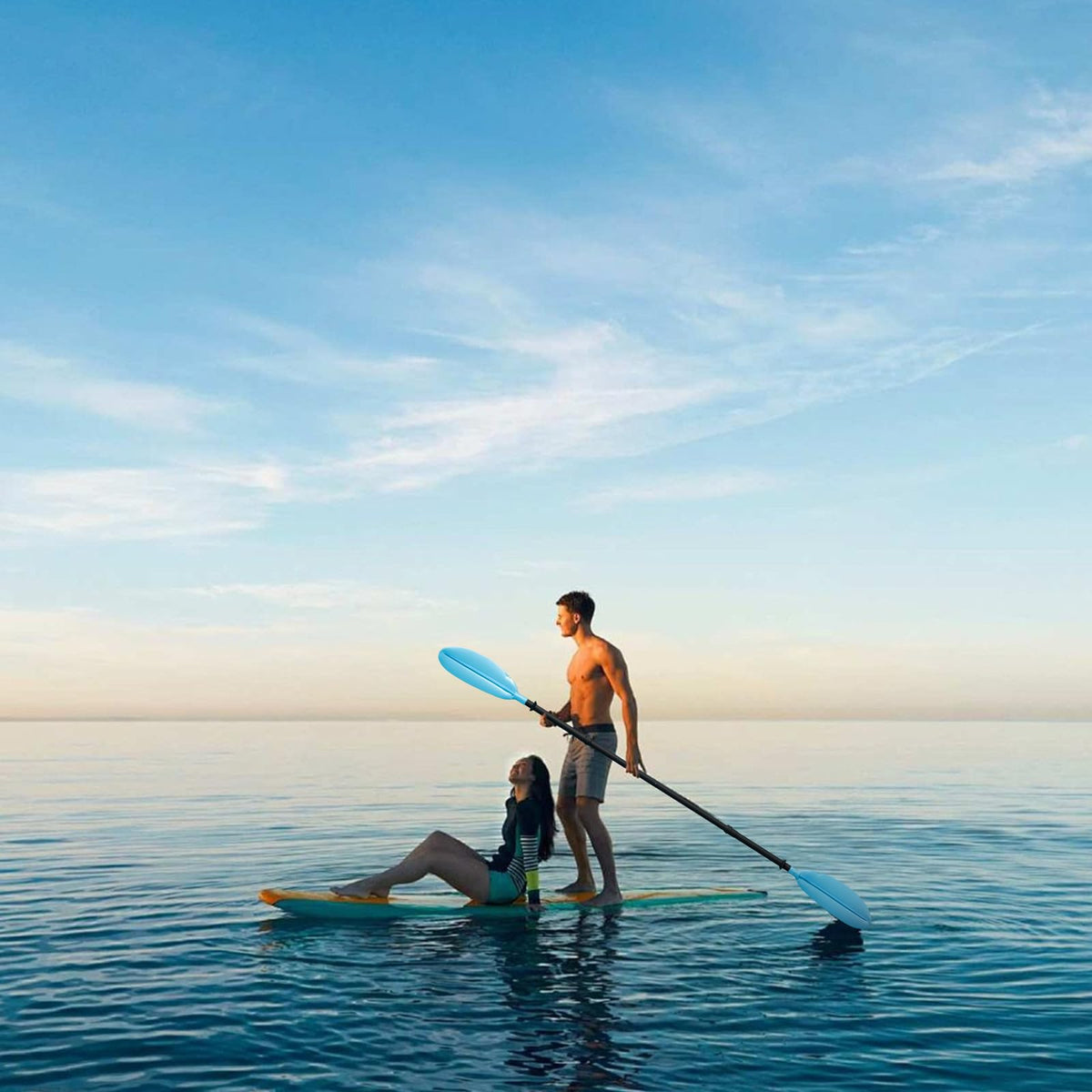 96 Inches Aluminum Alloy Kayak Paddle H128