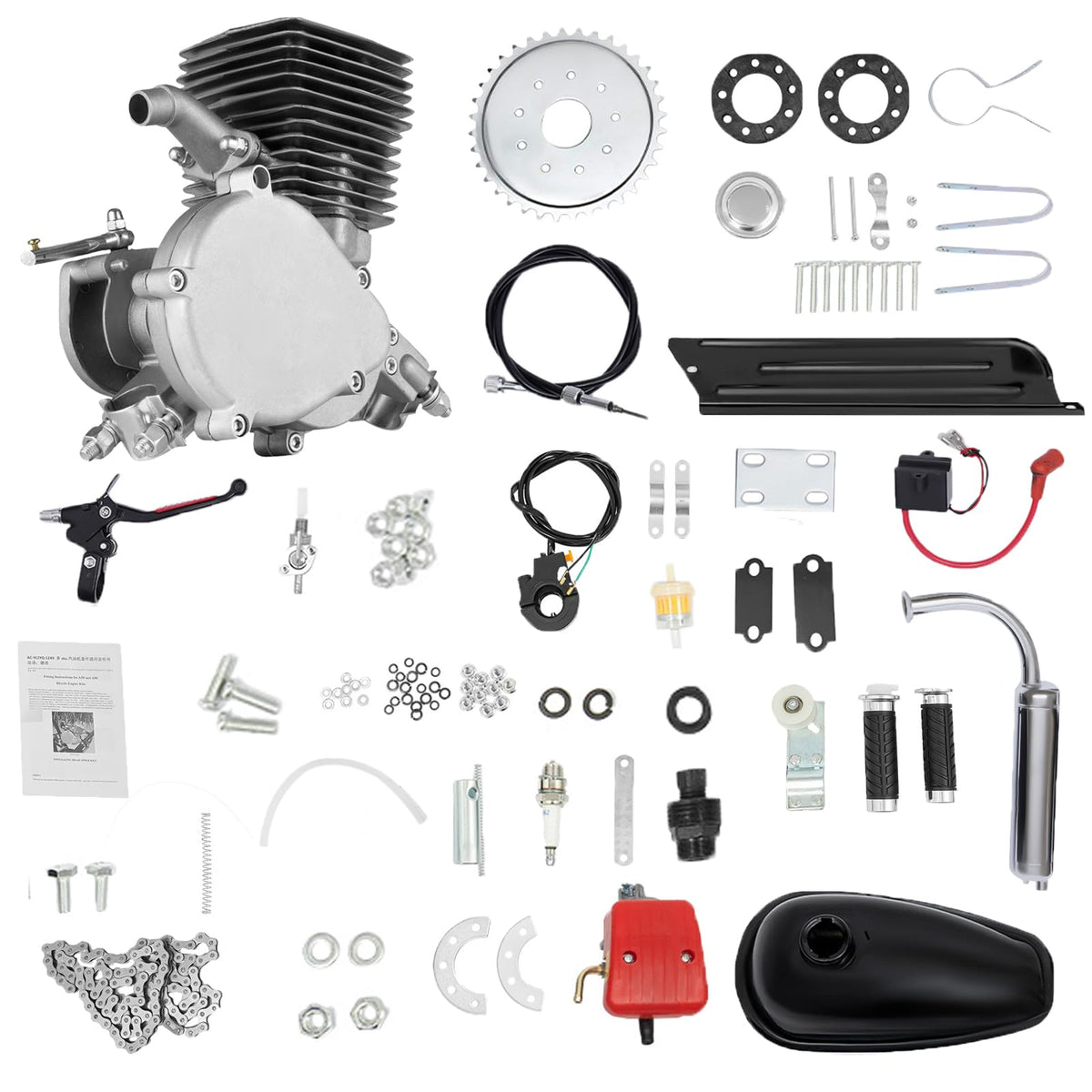 100CC 2 Stroke Bicycle Engine Kit T30691