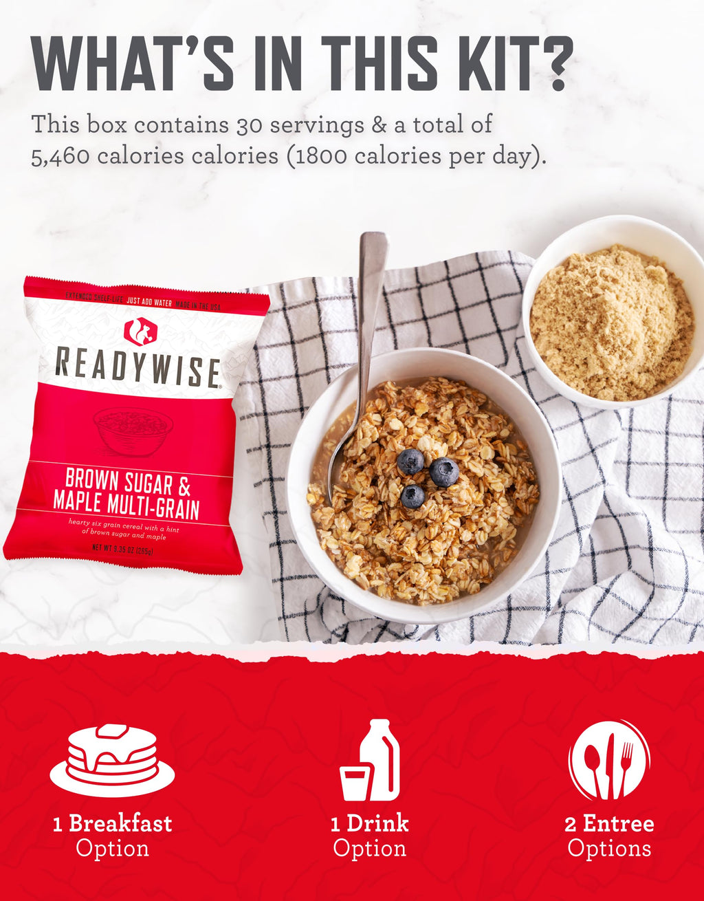 Emergency Food Supply 30 Servings M326