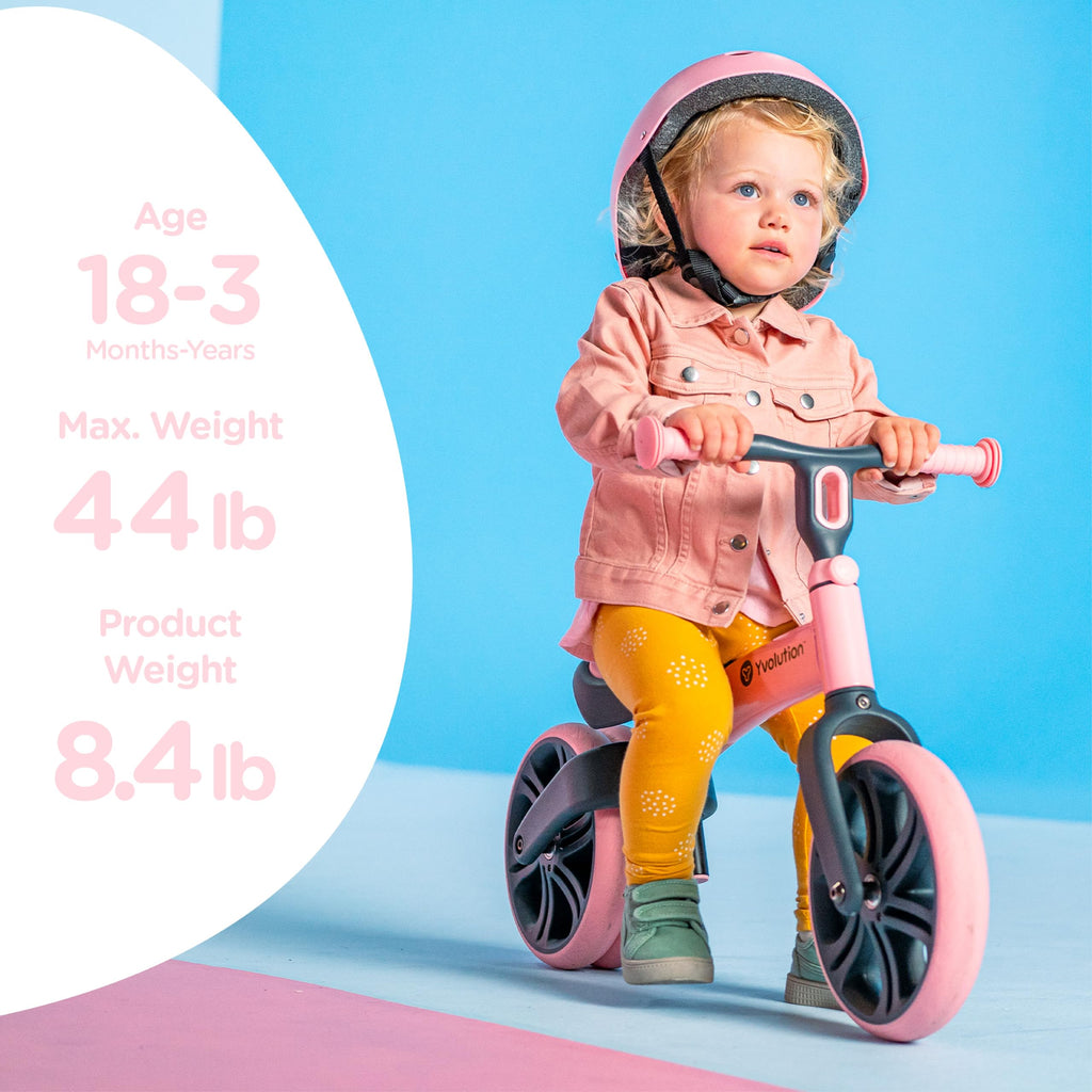 9" Balance Bike with Dual Rear Wheels Z4821